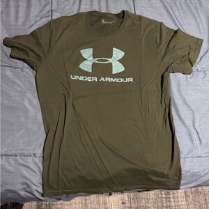 Under Armour Men's Olive Short Sleeve Tee